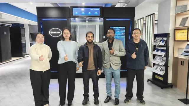 MENA delegation visiting Coolnet’s manufacturing facility