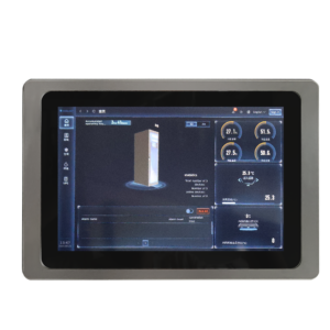 touchscreen of micro integrated data center cabinet