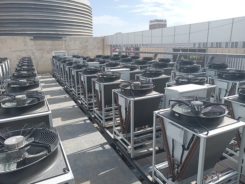 Aotong project · rooftop cooling arrangement