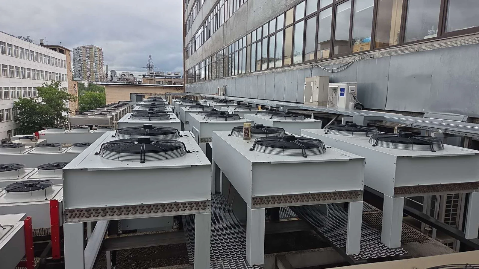 Beeline project · outdoor equipment for refrigerant-pump cooling