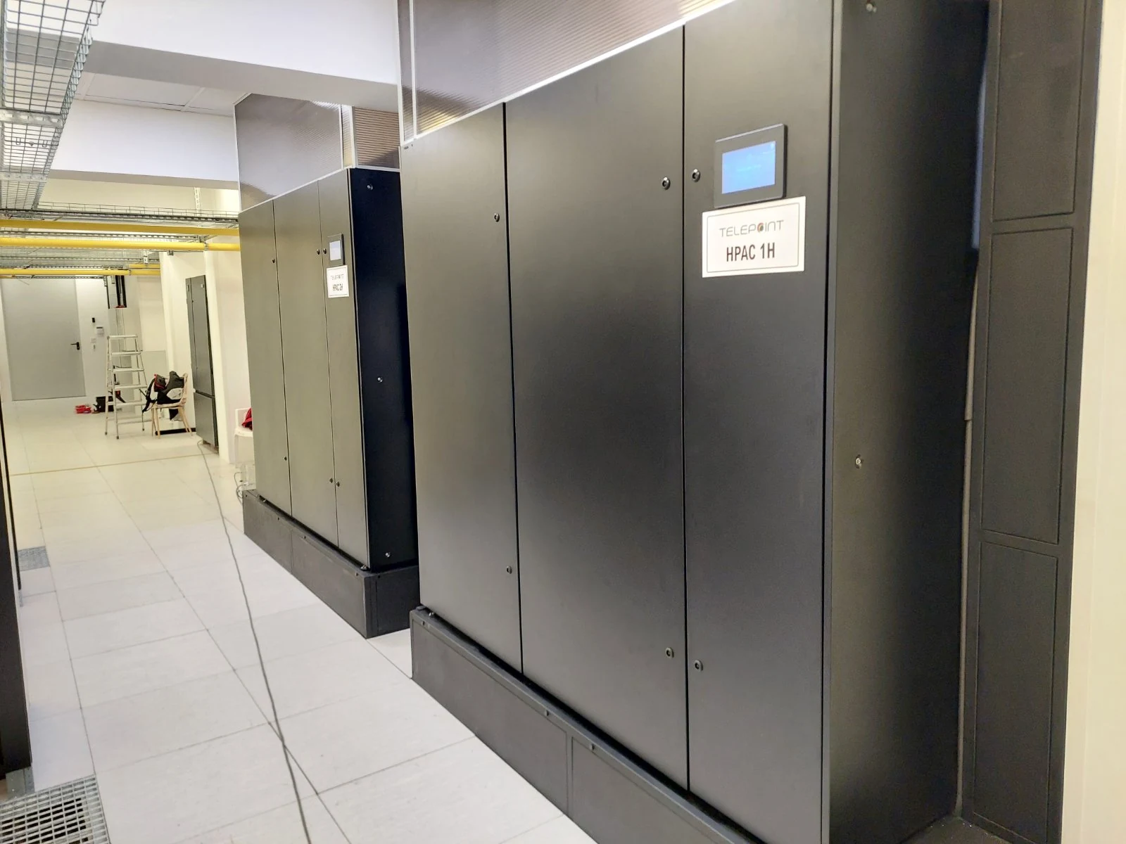 Telepoint, Bulgaria · precision cooling units in the equipment room