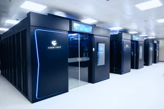 ChinaLink, Datong · rack and aisle infrastructure