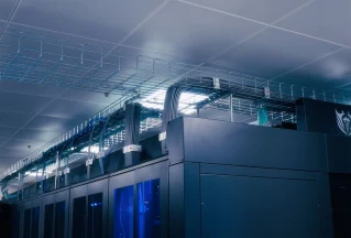ChinaLink project · installed rack rows