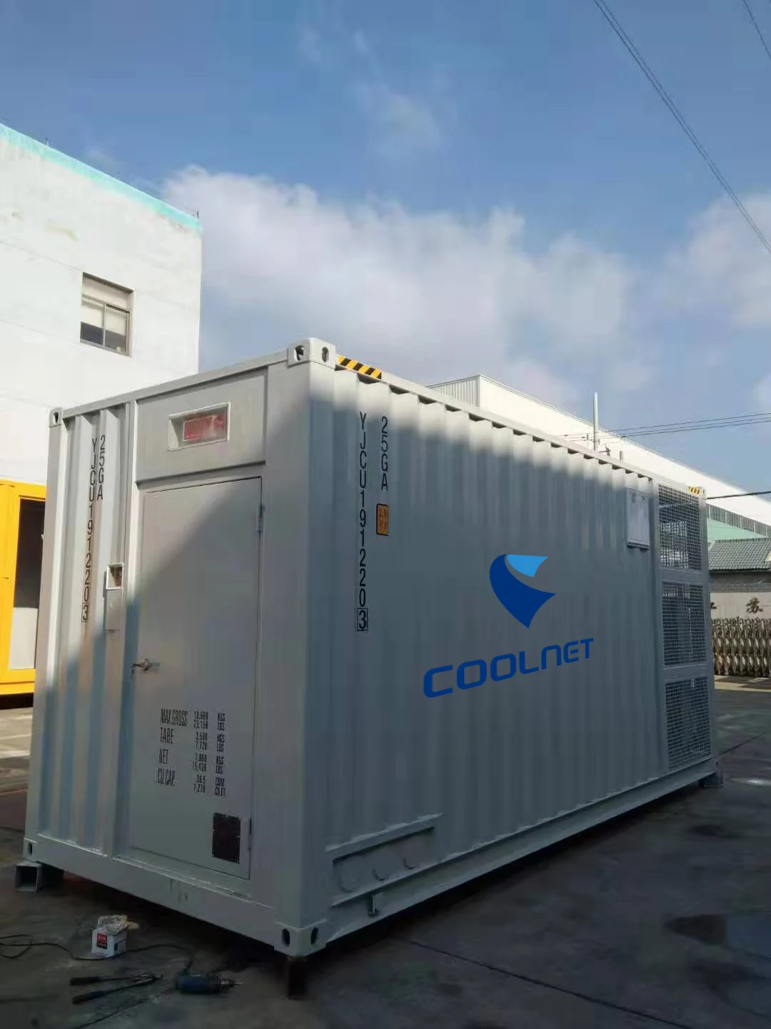 Fluor project · supplied container data center