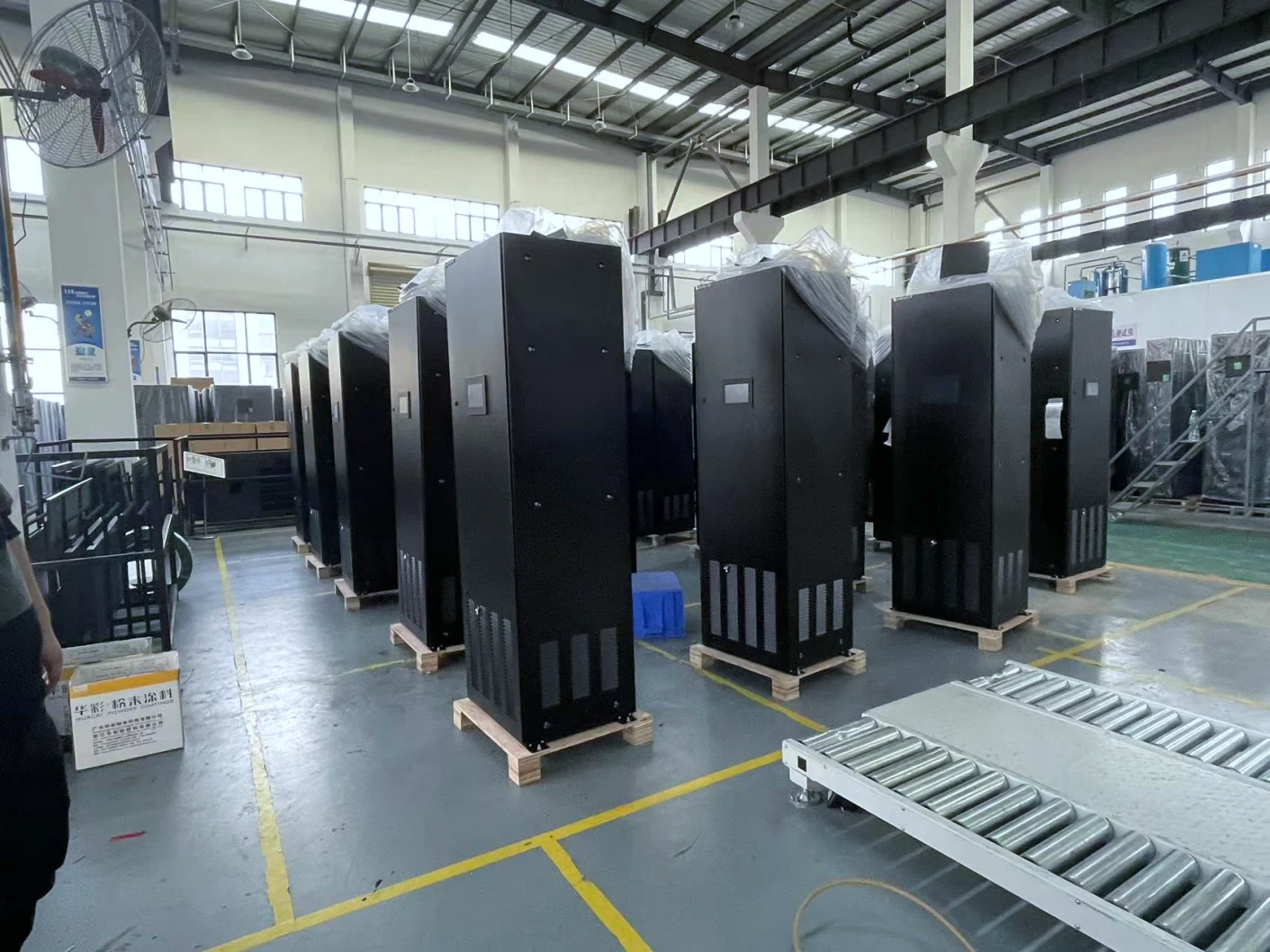 Georgia government project · precision cooling equipment prepared at the factory