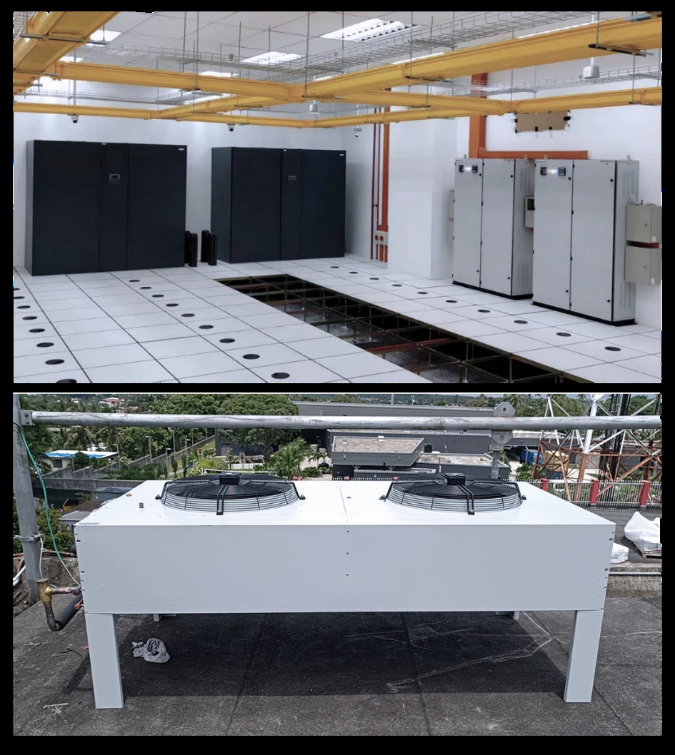 Malaysia project · indoor precision cooling and outdoor condensers