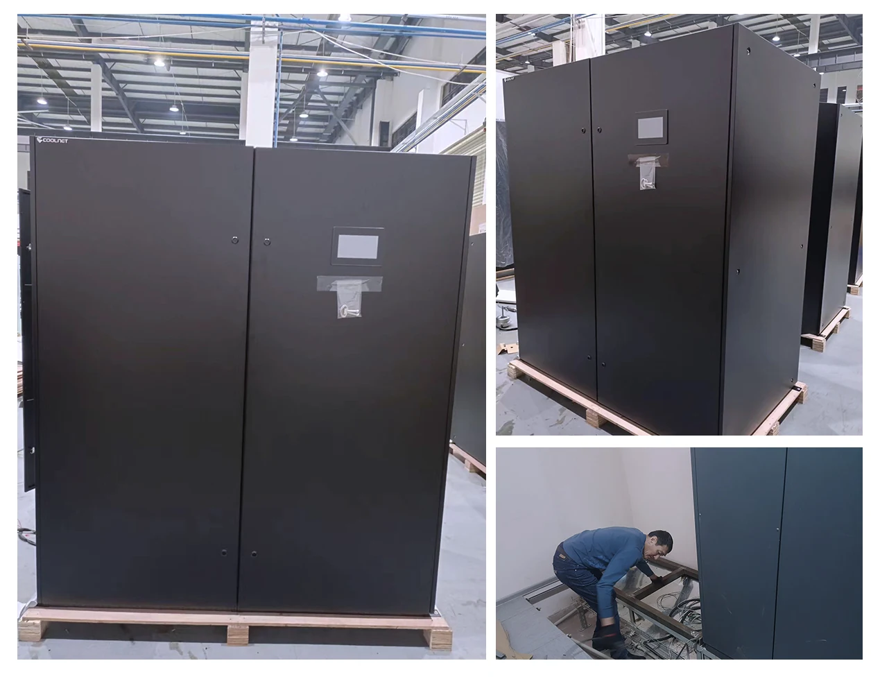 Moscow bank project · precision cooling equipment and service access
