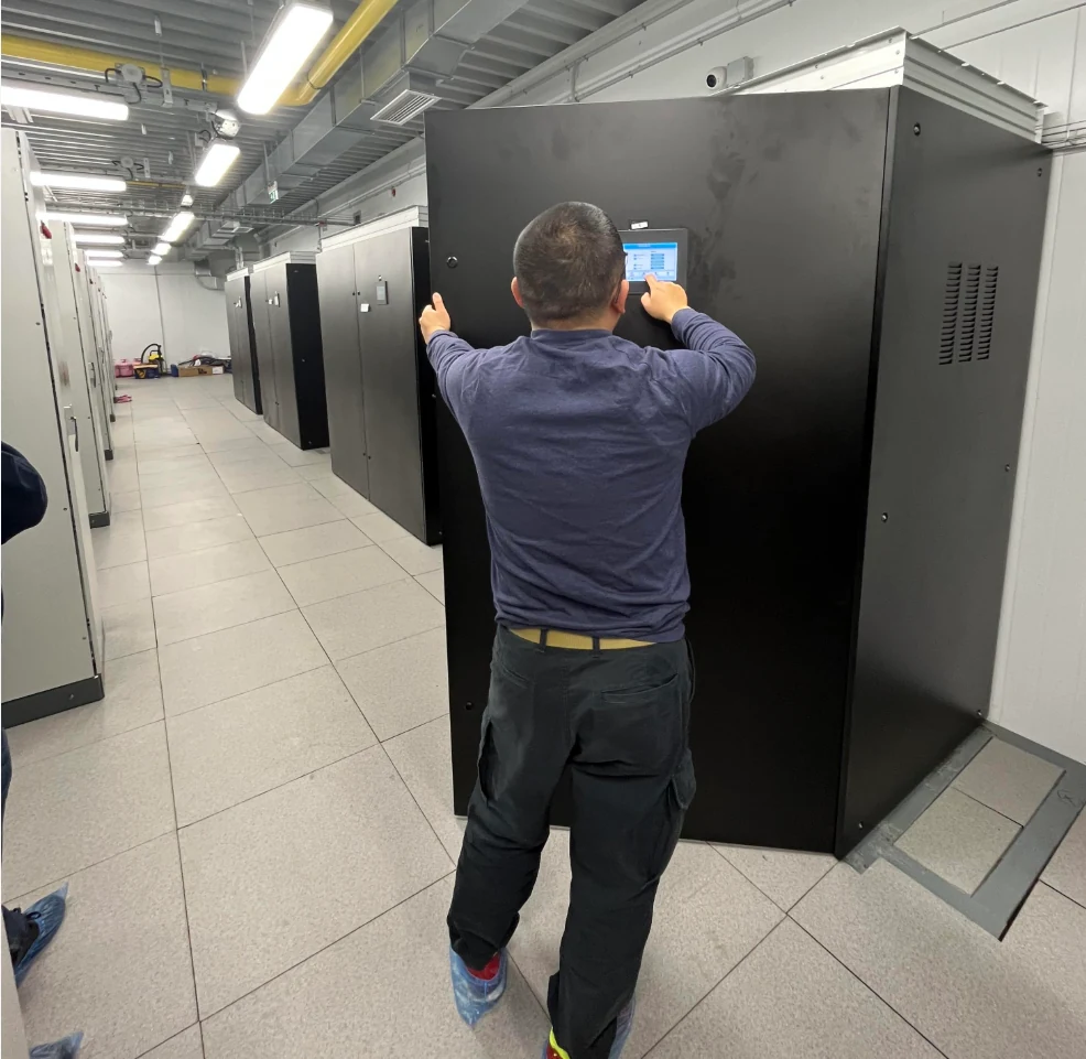 Rostov telecom project · equipment inspection