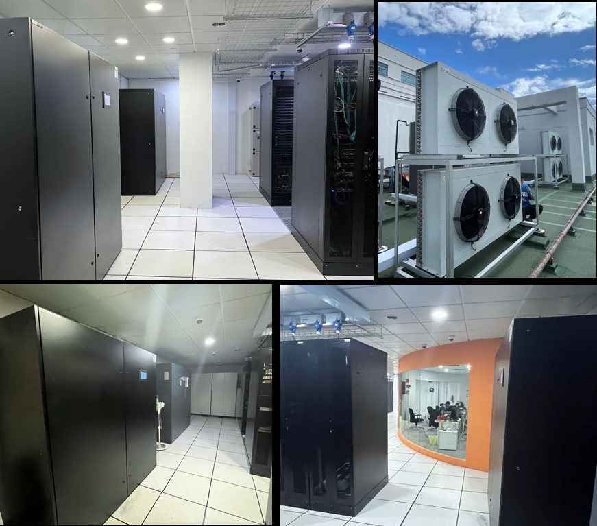 Web Media, Singapore · indoor cooling and outdoor condenser installations