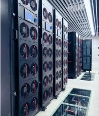 Turing project · rear-door cooling equipment