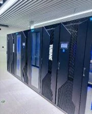 Turing project · front view of the rack system