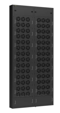 Heat-pipe close-coupled fan wall shown in the source presentation