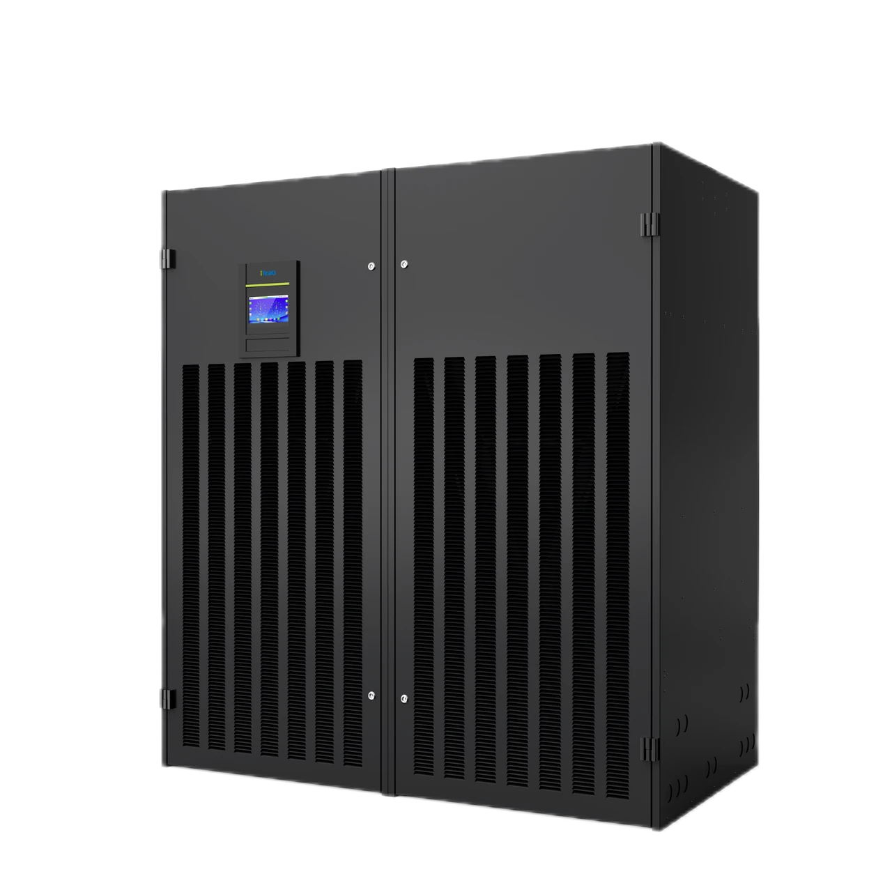 Heat-pipe room-level air conditioner shown in the source presentation