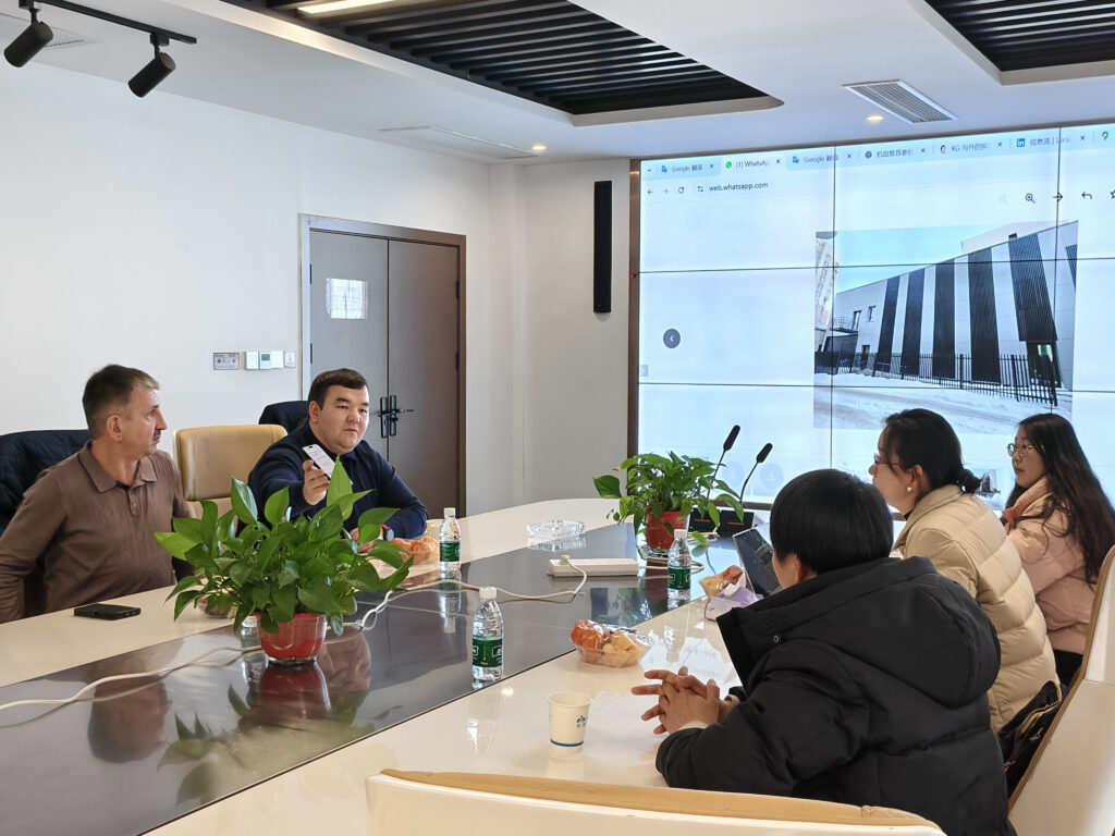 Coolnet technical team discussing 540KW data center project with international clients